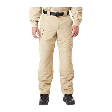 Fast-Tac TDU Pant, 38, Khaki, 100% Polyester (Main), 13% Spandex (Stretch Panels), 87% Polyester MPN:74462ABR-162-38-32