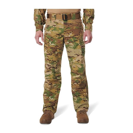 Stryke TDU Pants, 34 in, Multicam, 22% Cotton/78% Polyester with PTFE MPN:74483