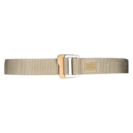Tool Belt, Buckle Belt, Sandstone, Ribbed Weave Nylon Webbing (Belt), Aluminum Anodized (Buckle) MPN:59510