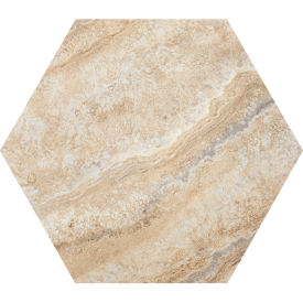 Achim Floor Galore Self Adhesive Hexagon Vinyl Floor Tile 9