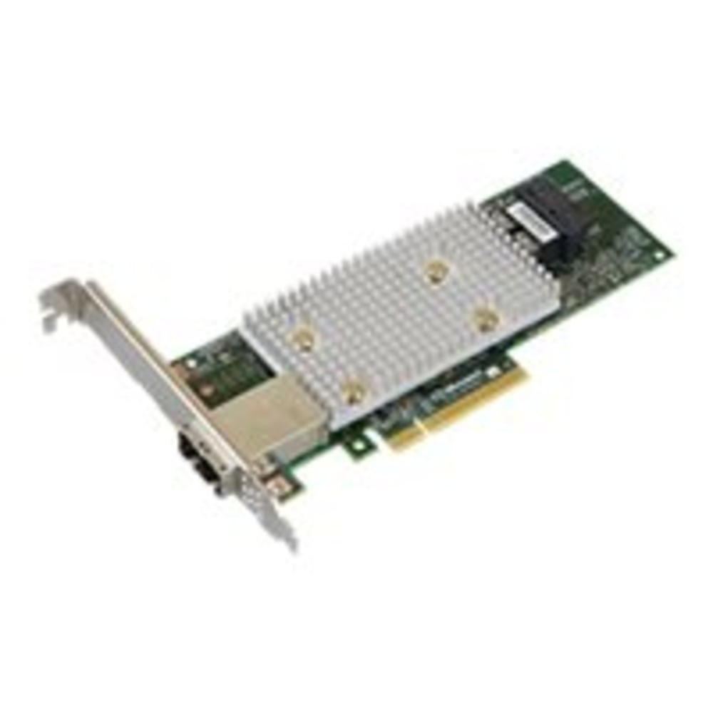 Microchip Adaptec HBA 1100-8i8e - Storage controller - 8 Channel - SATA 6Gb/s / SAS 12Gb/s - low profile - PCIe 3.0 x8 MPN:2293700-R