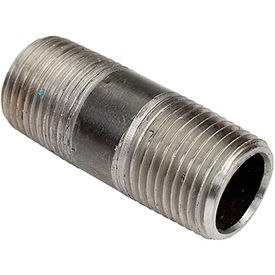 1/2 In. X 2 In. Black Steel Pipe Nipple 150 PSI Lead Free 0830014809