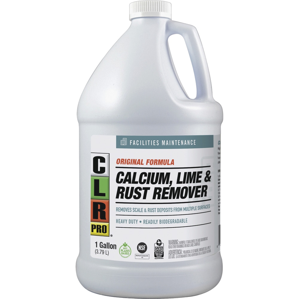 CLR Pro Commercial Calcium Lime & Rust Remover, 128 Oz (Min Order Qty 3) MPN:JELFMCLR1284PRO
