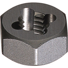 Cle-Line 0650 Series 3/4-16UNF Carbon Steel Bright Hexagon Rethreading Die C65619