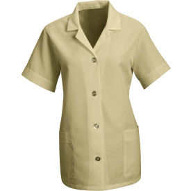 Red Kap® Women's Smock Loose Fit Short Sleeve Tan XL - TP23 TP23TNSSXL