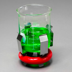 Bel-Art 0.75lb Weighted Beaker/Flask Holder with Vikem Vinyl Coating For 250ml Beakers 183090250