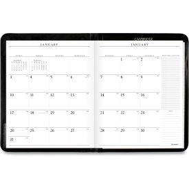 AT-A-GLANCE® Executive Monthly Padfolio 11 x 9 Black Cover 13-Month Jan 2026 to Jan 2027 7029005