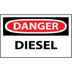 Machine Labels - Danger Diesel D127AP