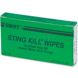 PhysiciansCare 51002 First Aid Sting Relief Pads Box of 10 51002