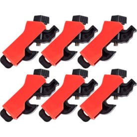 Brady® Universal Mini Circuit Breaker Lockout 6/Pack 149515