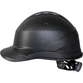 Delta Plus Diamond VI WIND Front Brim Safety Helmet Adj. One-D Rotor Clamping System Carbon Black DIAM6WTRNOCA