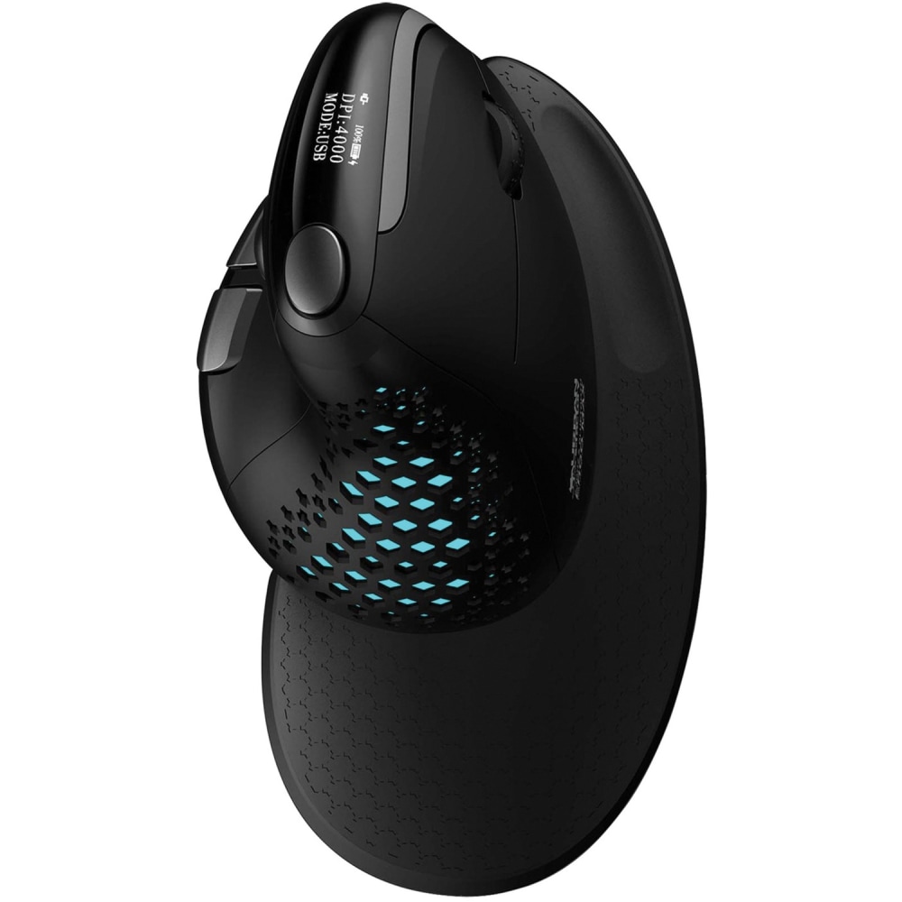 Urban Factory ERGO MAX EPM50UF Mouse - Optical - Cable/Wireless - Bluetooth/Radio Frequency - 2.40 GHz - EPM50UF MPN:EPM50UF