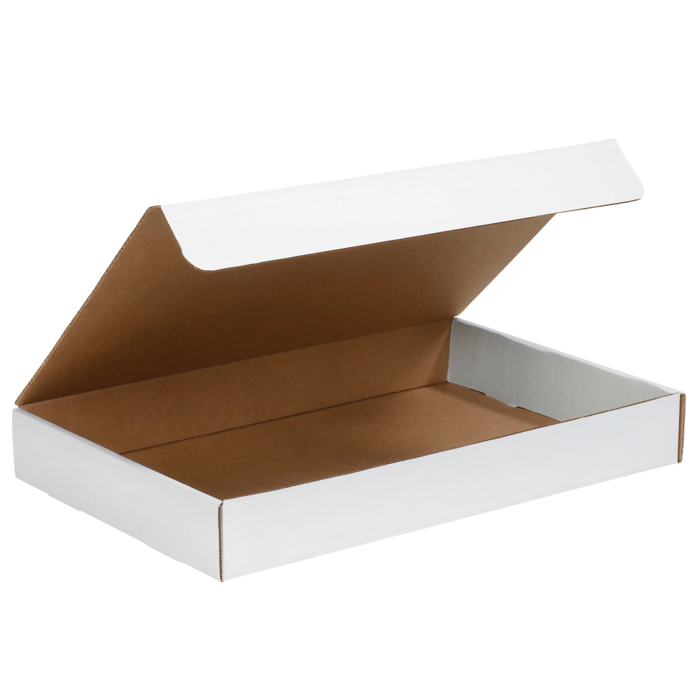 Partners Brand Literature Mailers, 17 1/4in x 11 1/4in x 4in, White, Pack Of 25 MPN:ML17114