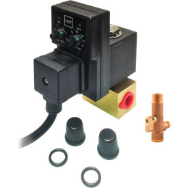 Arrow Pneumatics 5804S Electric Drain with Strainer 2.5 GPM 1/2