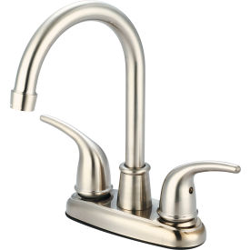 Olympia Accent B-8150-BN Two Handle Bar Faucet PVD Brushed Nickel B-8150-BN