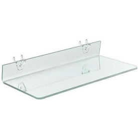 Global Approved 556095 Acrylic Shelf For Pegboard/Slatwall 16