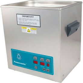 Ultrasonic Table Top Part Cleaning System - Digital Timer/Heat/Power Control 3.25 Gal 45 kHz 115V 1100PD045-1