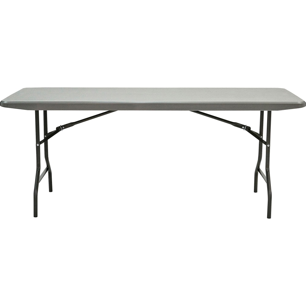 Iceberg IndestrucTable Commercial Folding Table, Charcoal MPN:65527