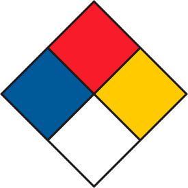 Brady® 52177 National Fire Protection Association Hazardous Materials Label 5