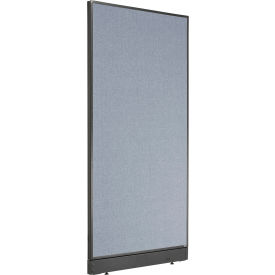 Interion® Non-Electric Office Partition Panel with Raceway 36-1/4