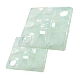 Quick Cable 502601-100 UV Black Nylon Mounting Pads 3/4