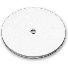 Global Approved 610166-WHT Flat Revolving Display Base 0.5