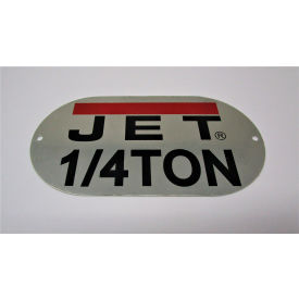 JET® Capacity Label For Jsh-550 JT9-JSH550-1 JT9-JSH550-1