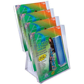 Approved 252311 4-Tier Letter Size Countertop Brochure Holder 9