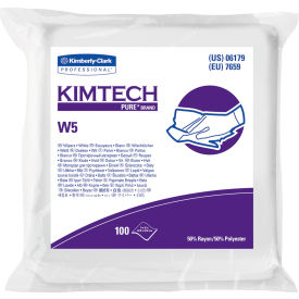 Kimtech W5 Critical Task Wipers Flat Double Bag Spunlace 9