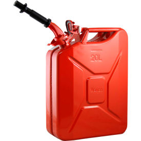 Wavian Jerry Can w/Spout & Spout Adapter Red 20 Liter/5 Gallon Capacity - 3009 3009****