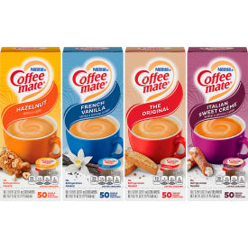 Coffee mate® Singles Variety Pack 50 Count 4 Pack 28300012