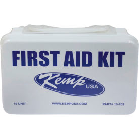 Kemp USA 10-Unit First Aid Kit 10-703