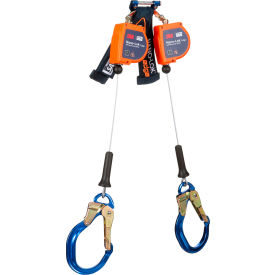 3M DBI-SALA Nano-Lok Edge Twin-Leg Personal Self Retracting Lifeline Aluminum Rebar Lock Hook 8'L 7012819223