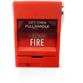 Edwards Signaling K-276B-1120 Manual Pull Station Double Action 1 Stage Key Reset K-276B-1120