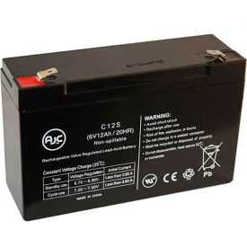 AJC® Crown 6CE12 Sealed Lead Acid - AGM - VRLA Battery AJC-C12S-J-1-138431