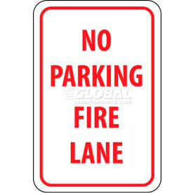 NMC TM3G Traffic Sign No Parking Fire Lane 18