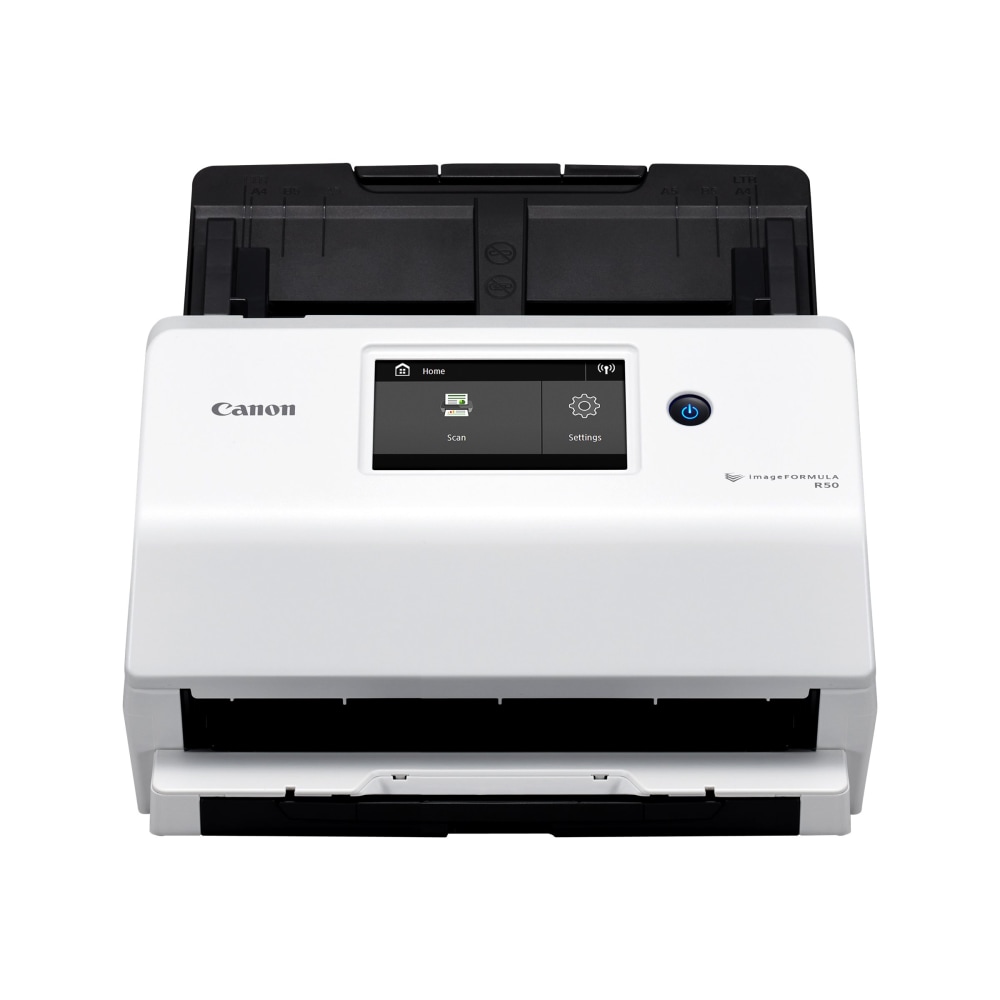 Canon imageFORMULA R50 Office - Document scanner - Contact Image Sensor (CIS) - Duplex - Legal - 600 dpi - 4823C001 MPN:4823C001