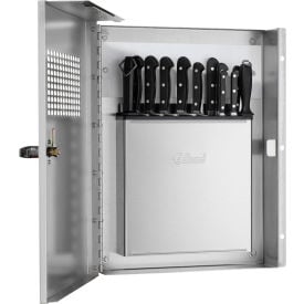 Edlund KLC 994 Locking Knife Cabinet with Integrated KR-699 Knife Rack Stainless Steel KLC-994