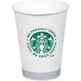 Starbucks® Hot Drink Cups 12 oz White Pack of 1000 12434031