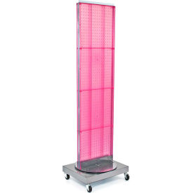 Global Approved 700253-PNK Pegboard Floor Stand 16