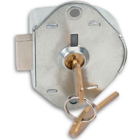 Zephyr 1770 Built-In Cylinder Key Lock Dead Bolt Keyed Diff - 2 User Keys and Control Key Option 1770 - Pkg Qty 10