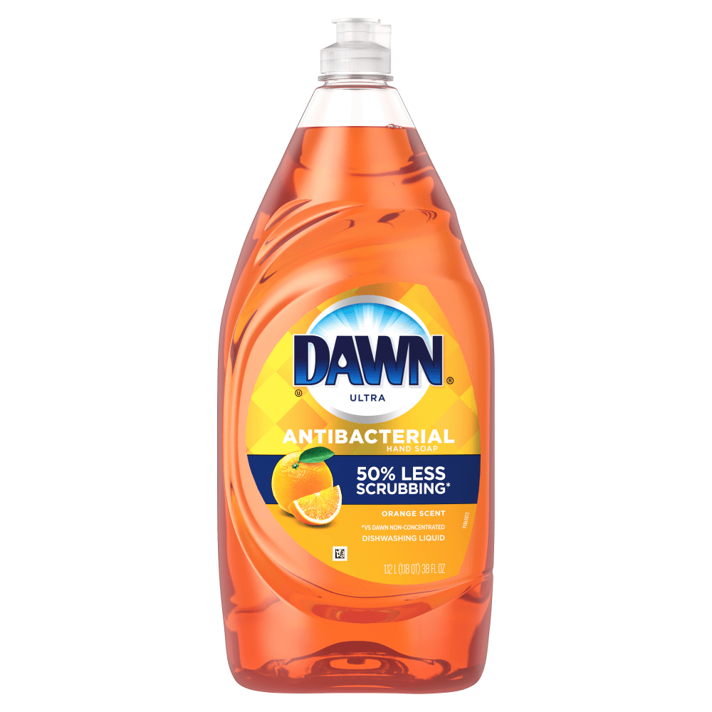 Dawn Ultra Antibacterial Dishwashing Liquid Dish Soap, 38 Oz, Orange Scent (Min Order Qty 7) MPN:20165