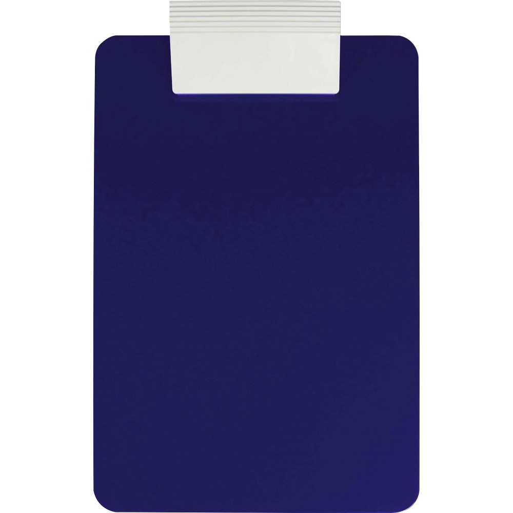 Saunders Antimicrobial Clipboard - 8 1/2in x 11in - Blue - 1 Each (Min Order Qty 6) MPN:21609