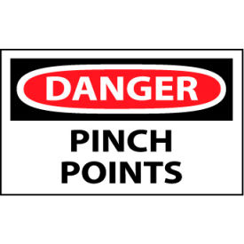 Machine Labels - Danger Pinch Points D149AP