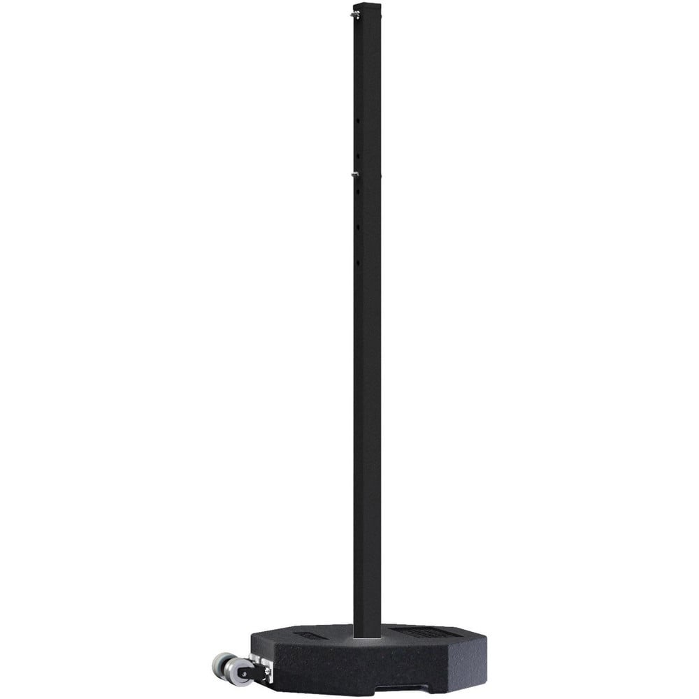 Sign Posts & Traffic Sign Accessories; Post Type: Portable Sign Post ; Sign Post/Stand Height: 5 ; For Use With: Sign ; Material: Plastic ; Color: White ; Coating Material: Natural MPN:800-RB-30WHL-60BKPK-KIT