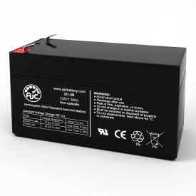 AJC® Sonnenschein 7191185 Emergency Light Replacement Battery 1.3Ah 12V F1 AJC-D1.3S-J-0-187500