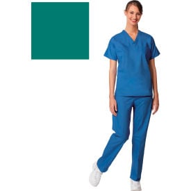 Unisex Set-In Sleeve Scrub Shirt Reversible Jade M 6794M