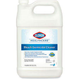 Clorox® Healthcare® Bleach Germicidal Cleaner 1 Gallon Refill 4 Bottles/Cs - 68978 COX68978
