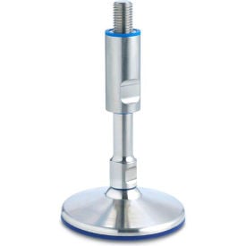 Hygenic Design Leveling Foot Without Mounting Holes - M24 x 235mm - J.W. Winco 20-100-M24-235-A 20-100-M24-235-A