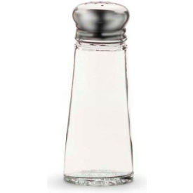 Vollrath® Traex Dripcut Salt & Pepper Shakers 703 Smooth Glass Jar Stainless Steel Top 703 - Pkg Qty 24